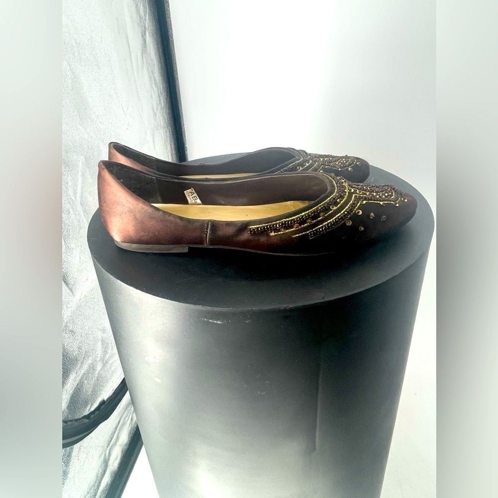 Mossino brown flats size 9